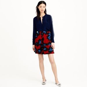JCrew Firework Floral Skirt